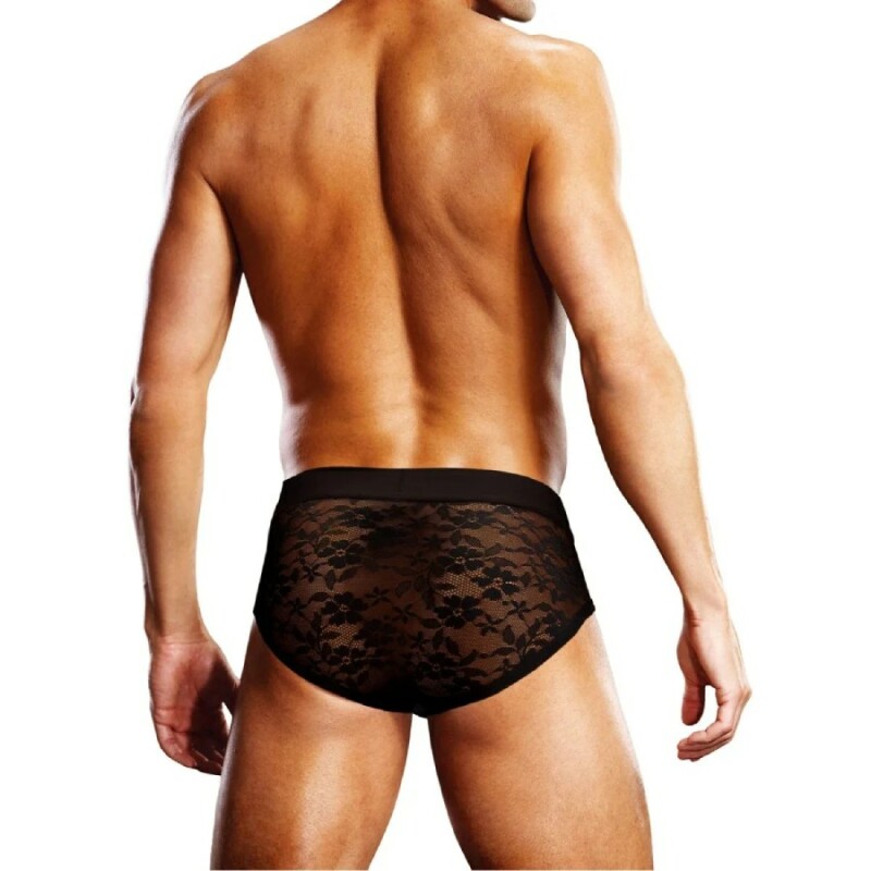 Труси чоловічі Prowler Lace з мереживом, чорні, S - Зображення 1