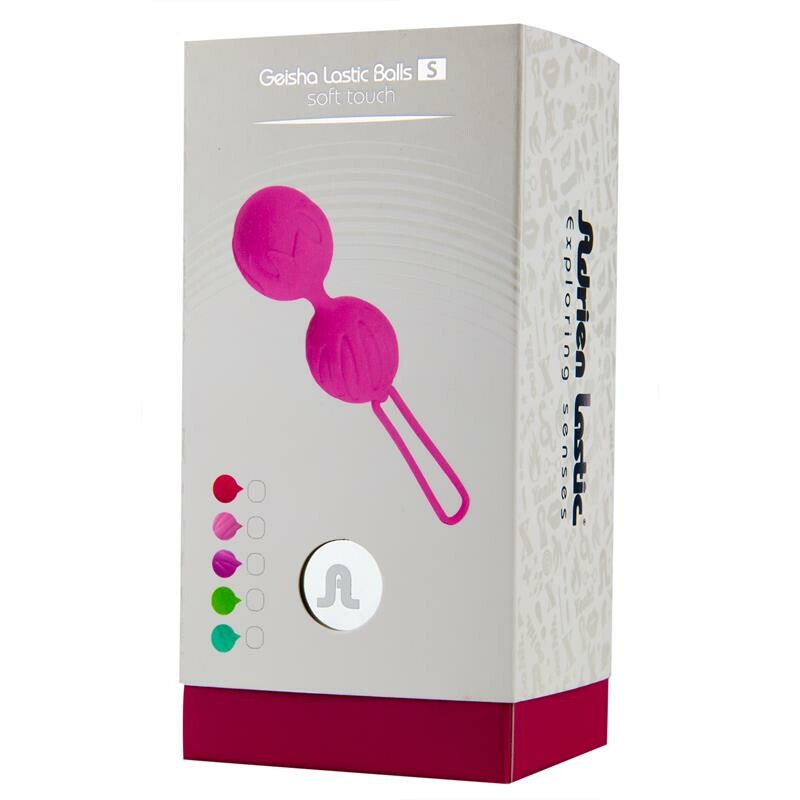 Вагінальні кульки Adrien Lastic Geisha S, рожеві, 9.5 х 3.3 см - Изображение 1