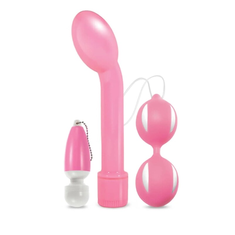 Набір іграшок Global Novelties Love Your Muff рожевий, 3 шт - Зображення 1