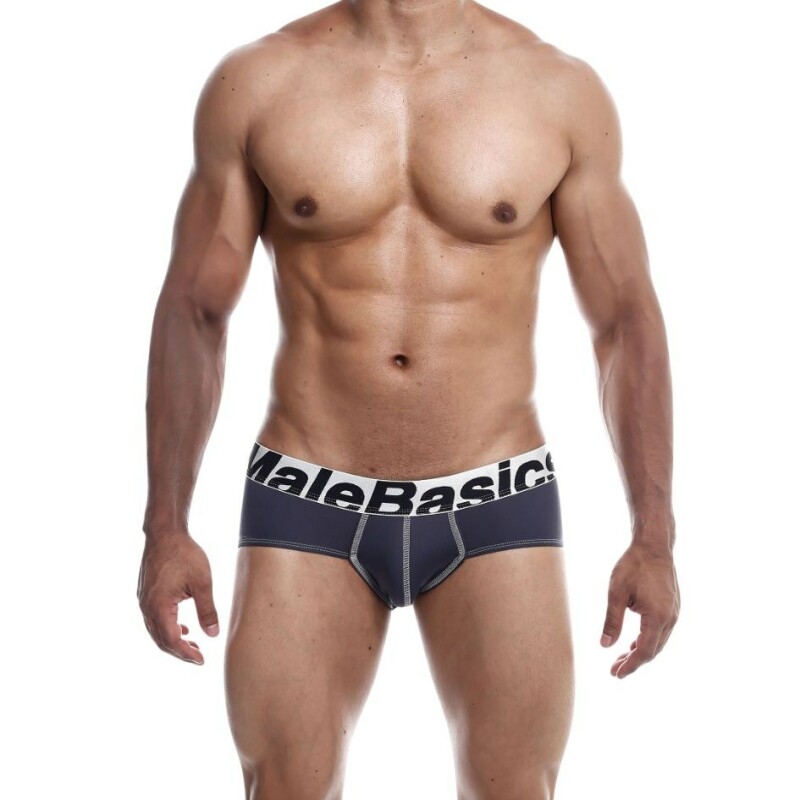 Чоловічі труси MaleBasics Microfiber Brief сірі, L