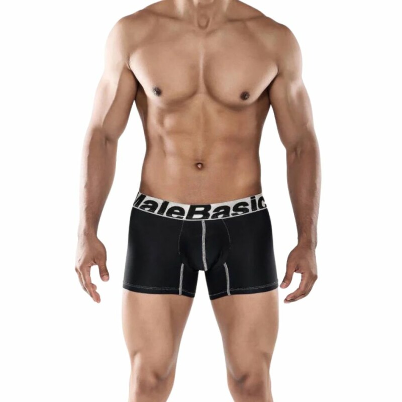 Чоловічі труси боксери MaleBasics Performance Boxer, чорні, L