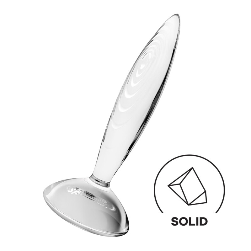 Анальна пробка Satisfyer Sparkling Crystal скляна, 21 х 3.5 см - Зображення 2