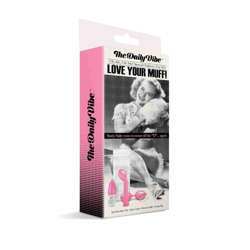 Набір іграшок Global Novelties Love Your Muff рожевий, 3 шт - Зображення 2