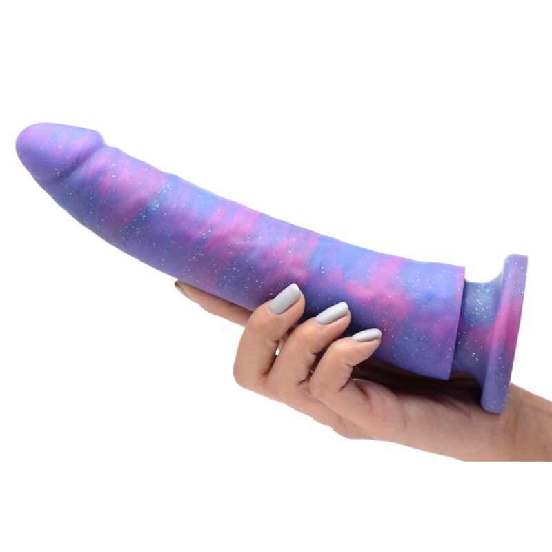 Фалоімітатор насадка на страпон XR Brands Magic Stick на присосці, фіолетовий, 24.1 х 5.1 см - Изображение 2
