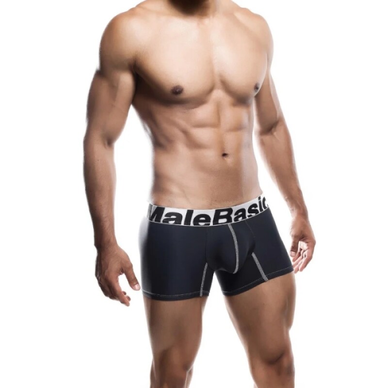 Чоловічі труси боксери MaleBasics Performance Boxer, чорні, S - Зображення 2