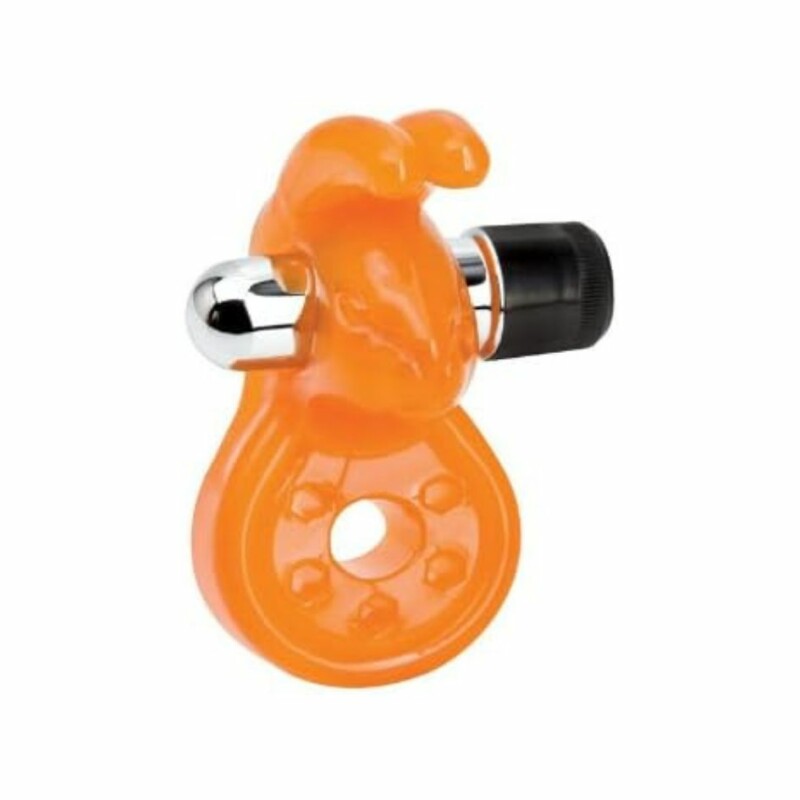 Ерекційне кільце Baxter Vibrating Cock Ring з вібрацією, помаранчеве, 6 х 2.5 см - Зображення 1