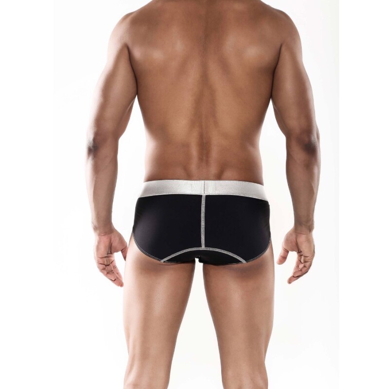 Чоловічі труси MaleBasics Microfiber Brief чорні, S - Зображення 1