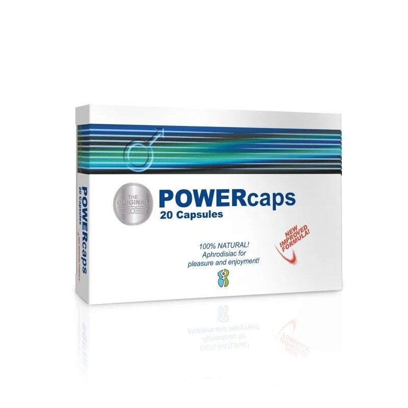 Пігулки для підвищення потенції ViaMax PowerCaps, 20 шт