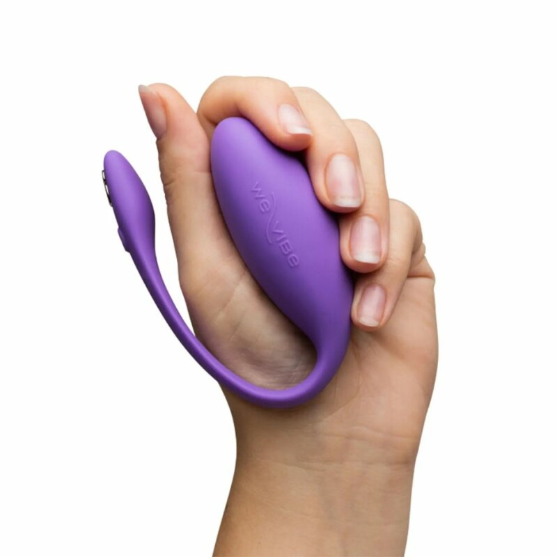 Вібратор яйце We-Vibe Jive Lite Purple з функцією управління зі смартфона, фіолетове - Зображення 3