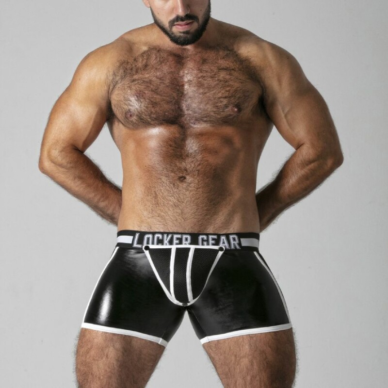 Труси чоловічі Locker Gear Full Access з блискавкою, чорні, L - Изображение 3