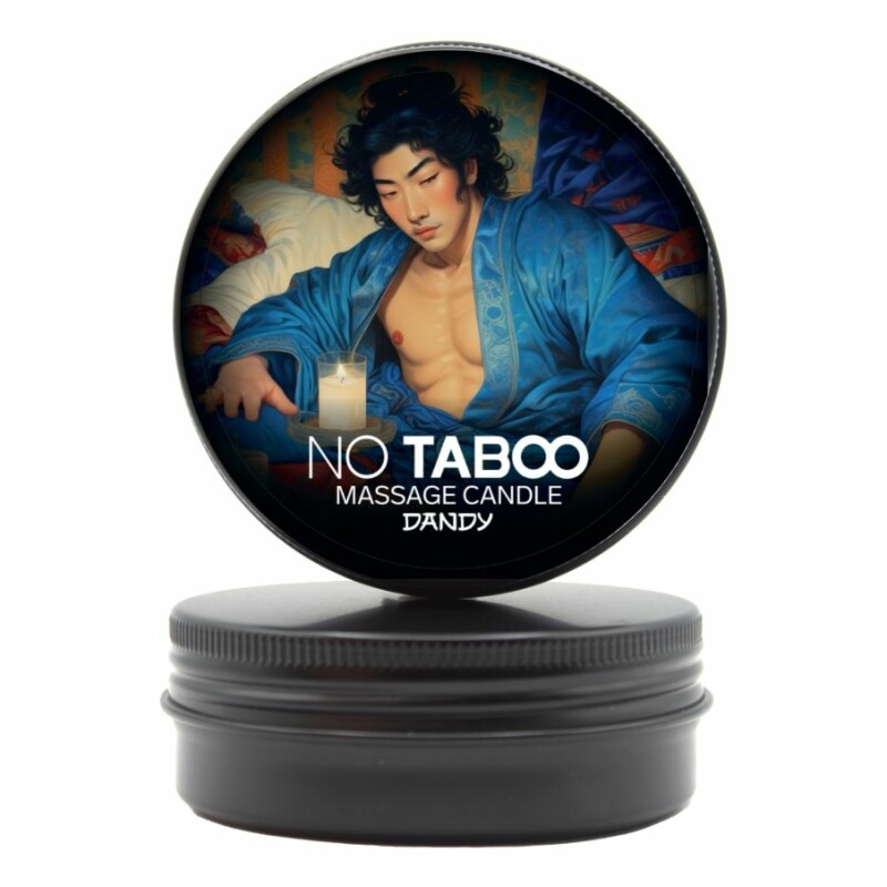 Масажна свічка NO TABOO, 30 мл, Dandy з ароматом чоловічого парфума