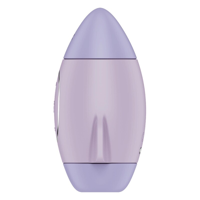 Вібратор Satisfyer Mission Control з вакуумною стимуляцією клітора, фіолетовий, 10 х 6.6 см - Зображення 4