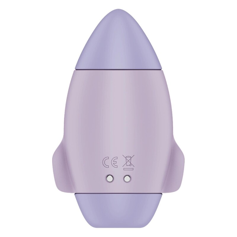 Вібратор Satisfyer Mission Control з вакуумною стимуляцією клітора, фіолетовий, 10 х 6.6 см - Зображення 5