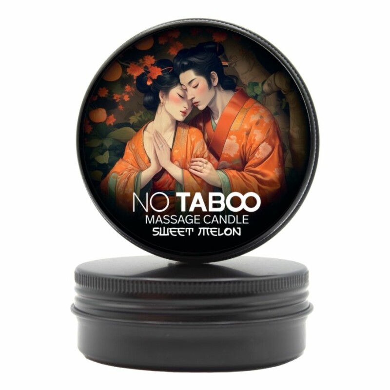 Масажна свічка NO TABOO, 30 мл, Sweet Melon з ароматом соковитої дині