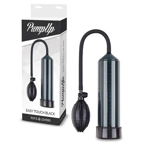 Вакуумна помпа чоловіча Toyz4lovers Easy Touch механічна, чорна, 23 х 6 см