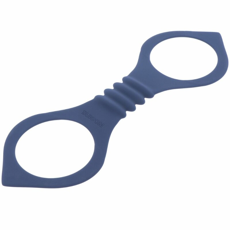 Поножі силіконові Taboom Silicone Supreme Ankle Cuffs без застібок, сині, 32 x 10.5 см - Изображение 2