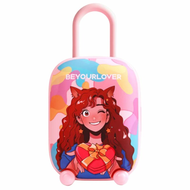 Віброяйце і вакуумний стимулятор для клітора 2в1 BeYourLover Magic Suitcase у зарядному кейсі, рожевий - Изображение 3