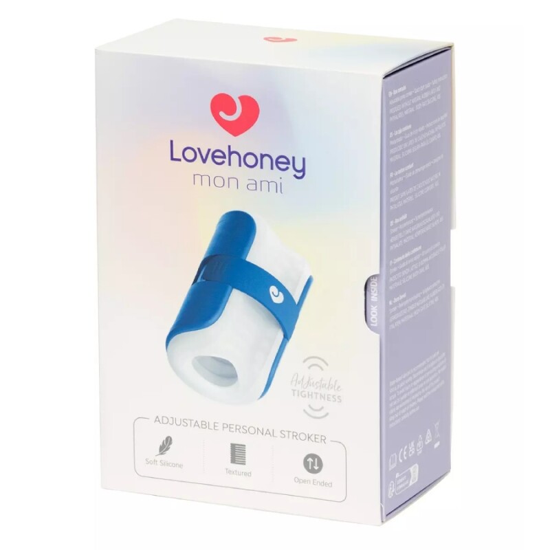 Мастурбатор Lovehoney mon ami, блакитний, 11.4 см - Изображение 1