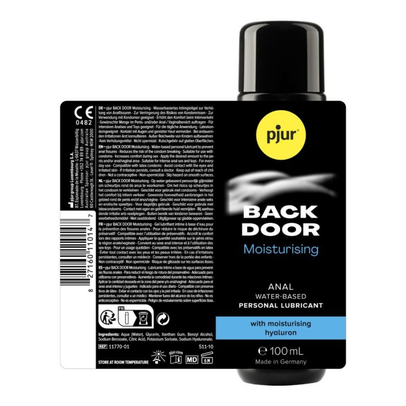 Анальний лубрикант Pjur Back Door Moisturising на водній основі, 30 мл - Зображення 2