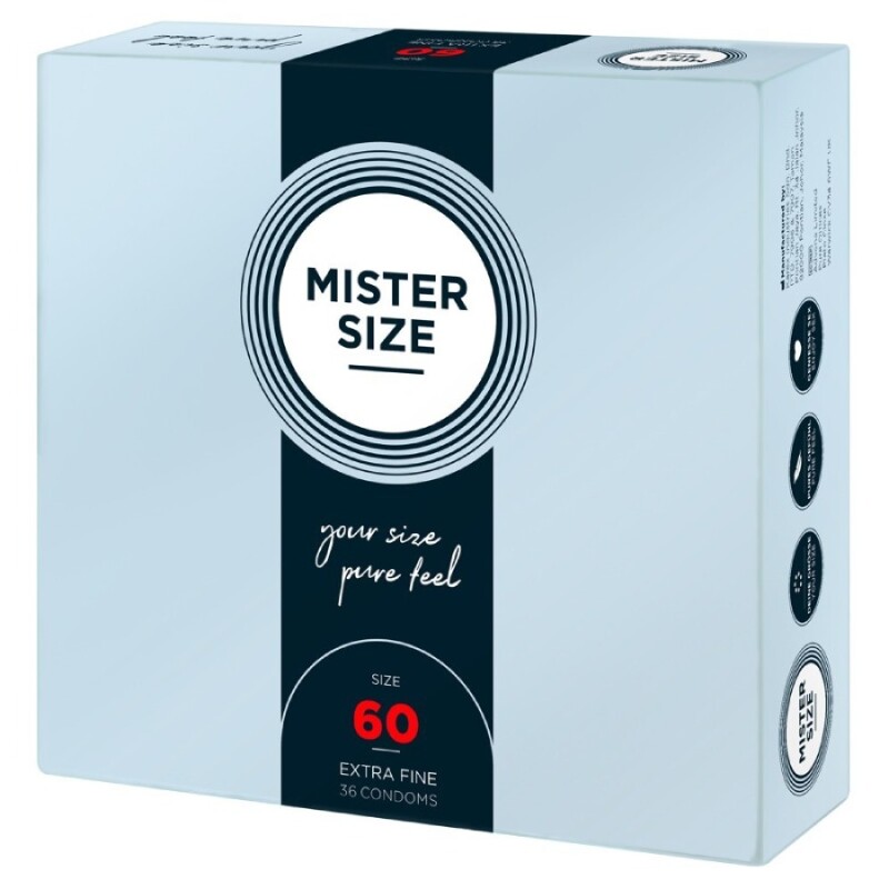 Презервативи латексні Mister Size Large 60 мм, 36 шт - Зображення 1