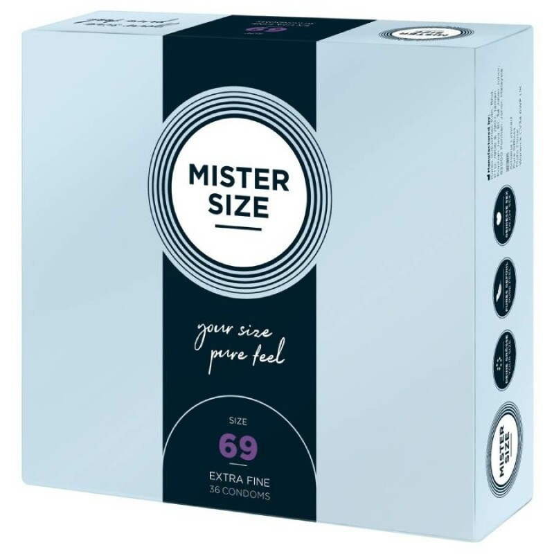 Презервативи латексні Mister Size Extra Large 69 мм, 36 шт - Зображення 1