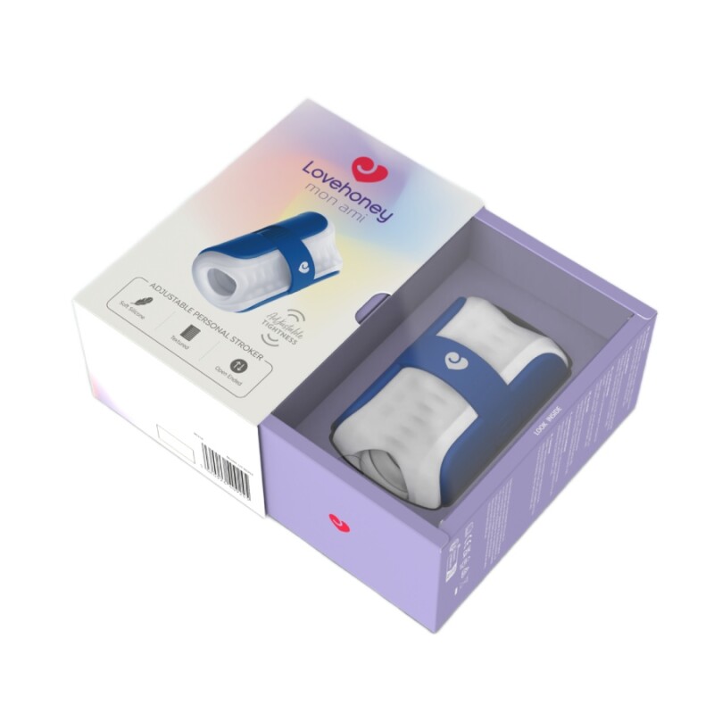 Мастурбатор Lovehoney mon ami, блакитний, 11.4 см - Изображение 2