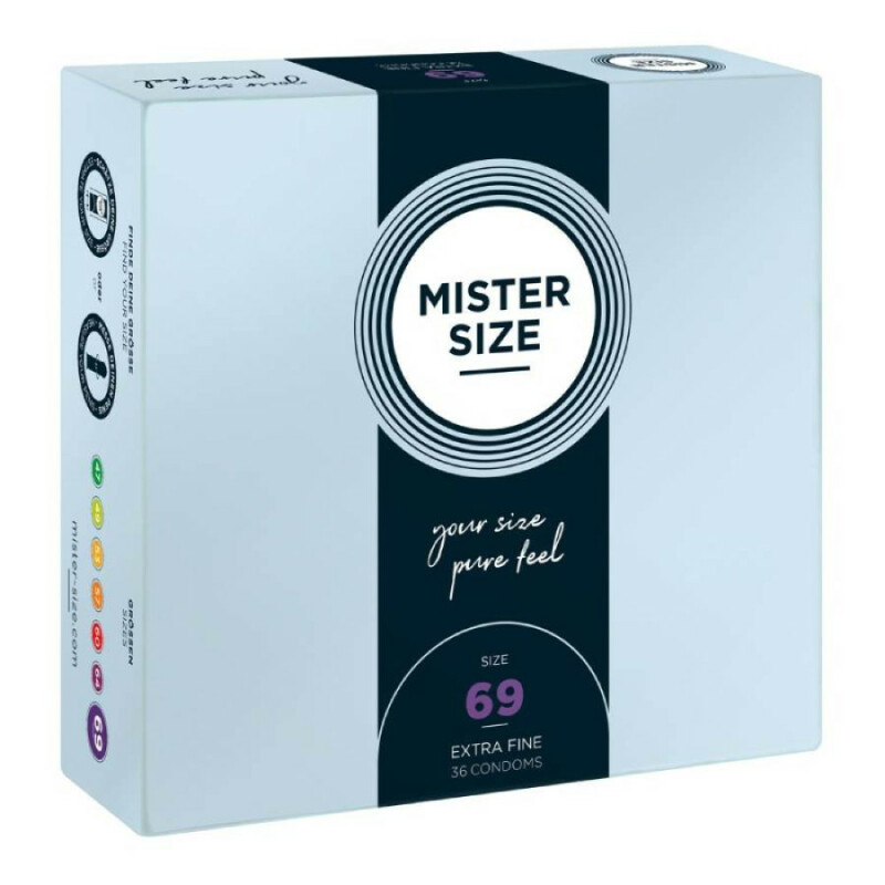 Презервативи латексні Mister Size Extra Large 69 мм, 36 шт
