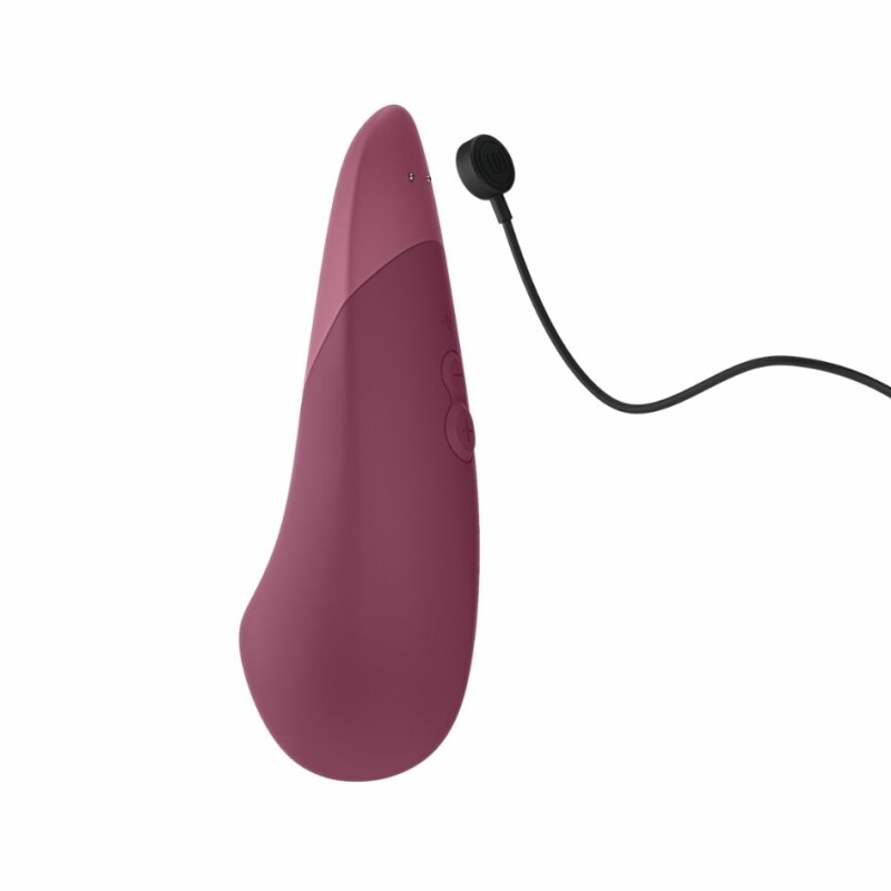 Вібратор безшумний Womanizer Vibe Dusky Pink для клітора, рожевий, 14.5 см х 4.3 см - Изображение 4