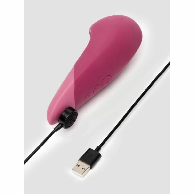 Вібратор безшумний Womanizer Vibe Dusky Pink для клітора, рожевий, 14.5 см х 4.3 см - Изображение 6
