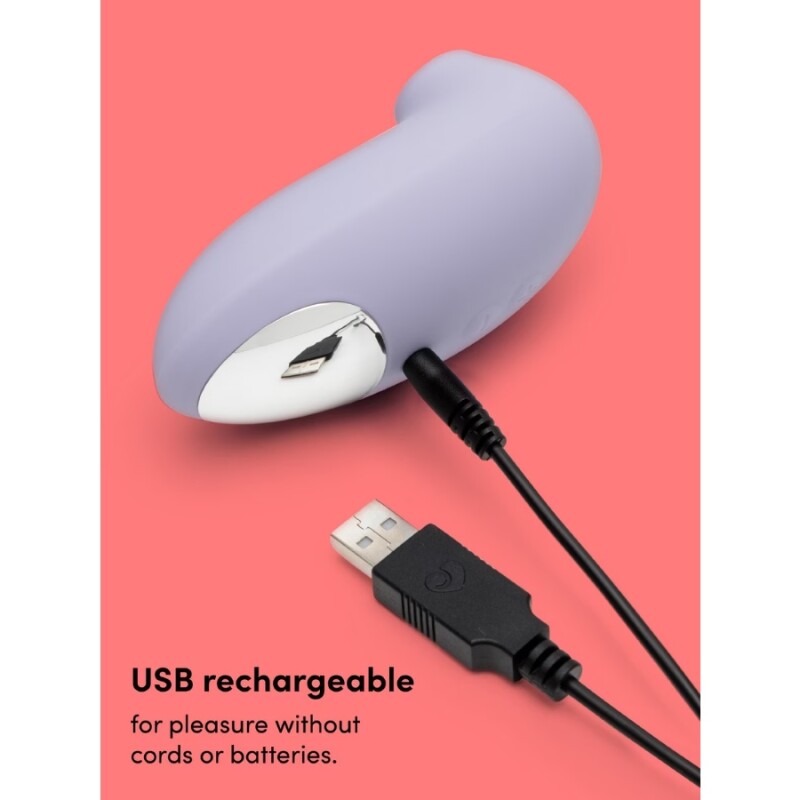 Вакуумний стимулятор клітора Lovehoney mon ami Pleasure Air Suction, ліловий, 10.2 см - Зображення 5