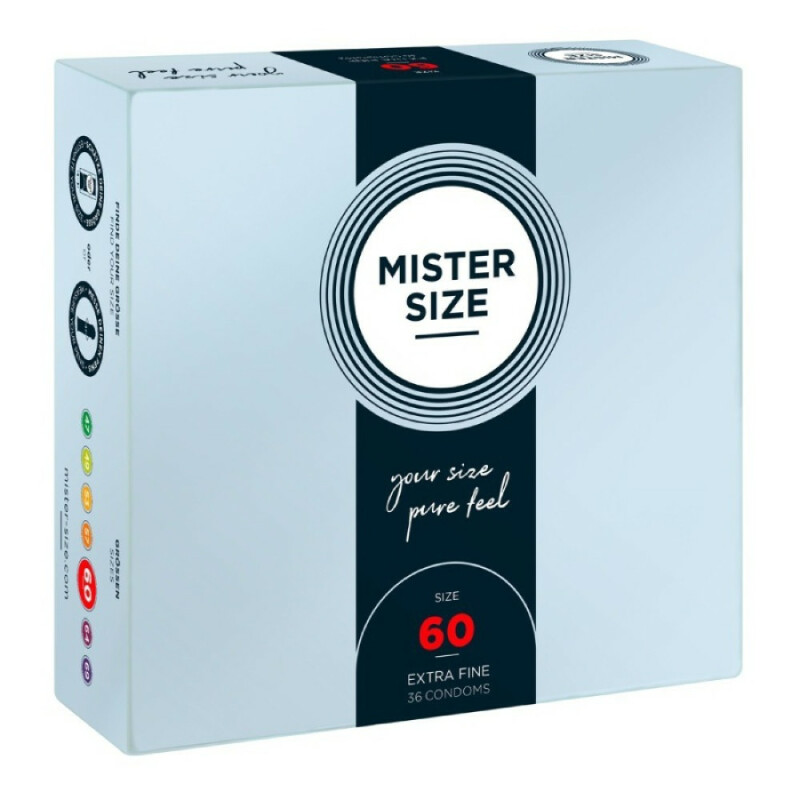 Презервативи латексні Mister Size Large 60 мм, 36 шт