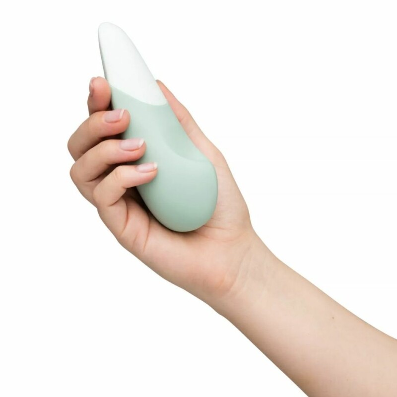 Вібратор безшумний Womanizer Vibe Sage для клітора, зелений, 14.5 см х 4.3 см - Изображение 6