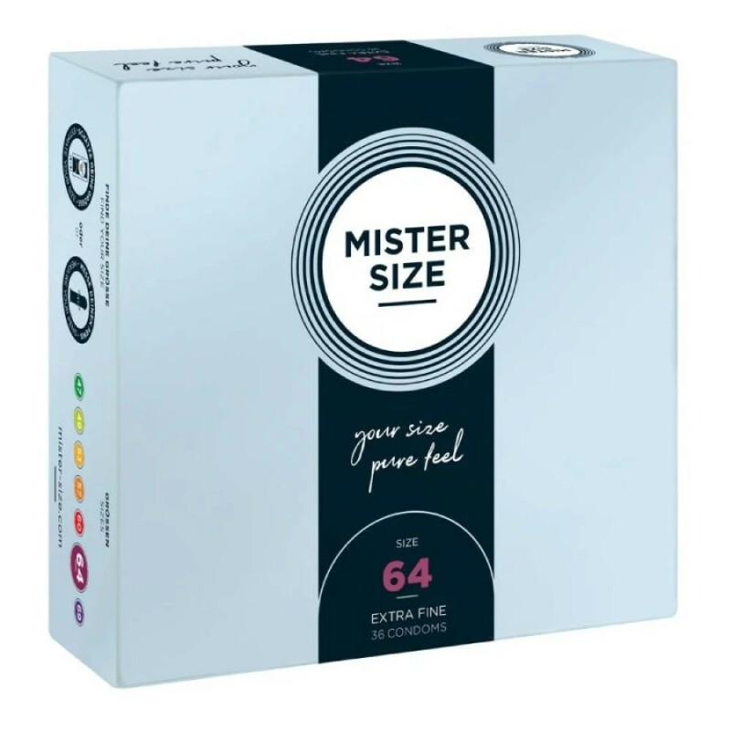 Презервативи латексні Mister Size Large 64 мм, 36 шт