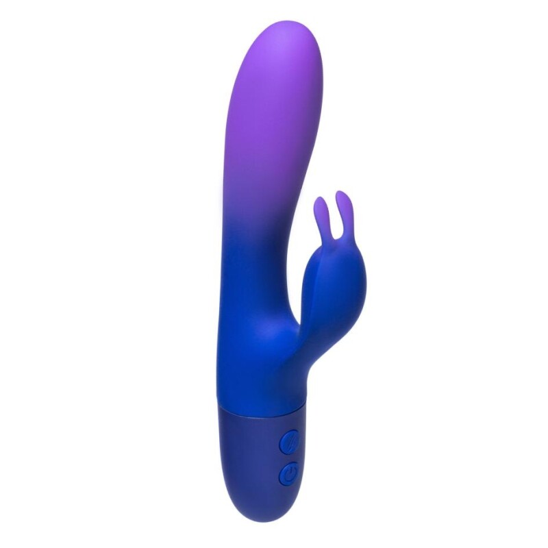 Вібратор-кролик Every Night Toys для точки G фіолетовий, 21 х 3.4 см