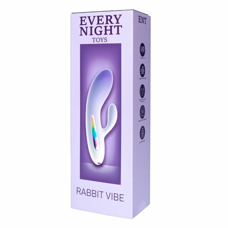 Вібратор-кролик зі світодіодом Every Night Toys для точки G - Зображення 1