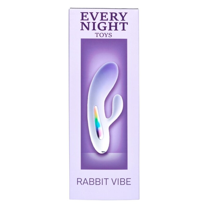 Вібратор-кролик зі світодіодом Every Night Toys для точки G - Зображення 4