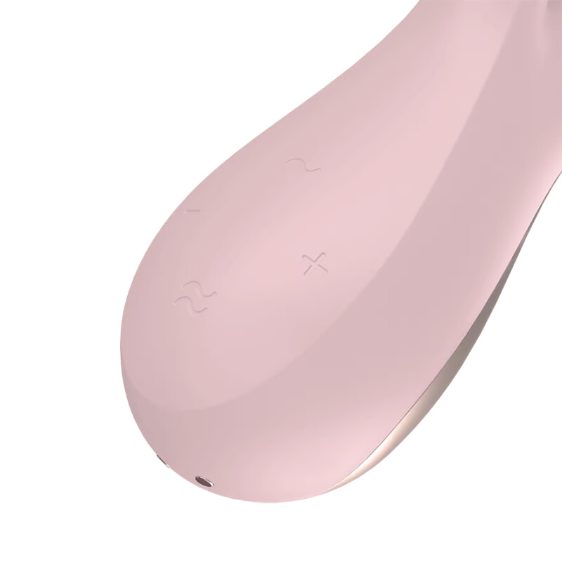 Вібратор-кролик Satisfyer Mono Flex з додатком, рожевий, 20.4 х 4.4 см - Зображення 4