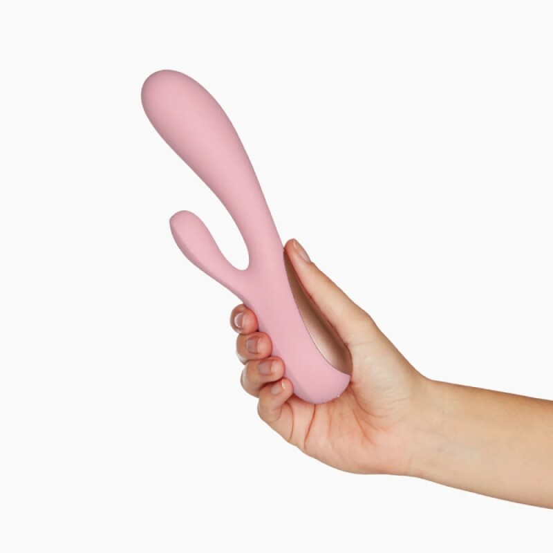 Вібратор-кролик Satisfyer Mono Flex з додатком, рожевий, 20.4 х 4.4 см - Зображення 6