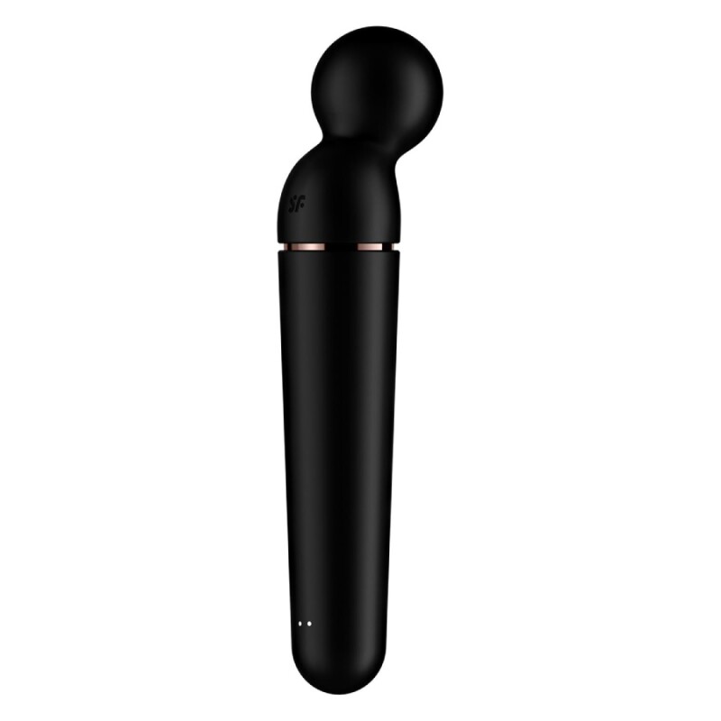 Вібратор-мікрофон Satisfyer Planet Wand-Er універсальний, чорний, 21.9 х 5.7 см - Зображення 4