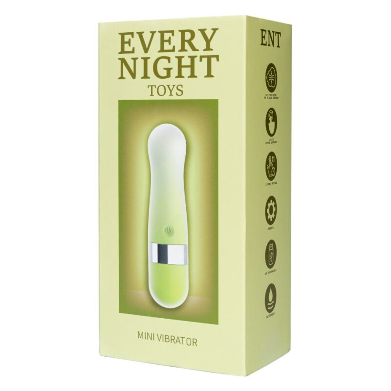 Віброкуля багатошвидкісна Every Night Toys, 11 режимів, зелена - Зображення 4