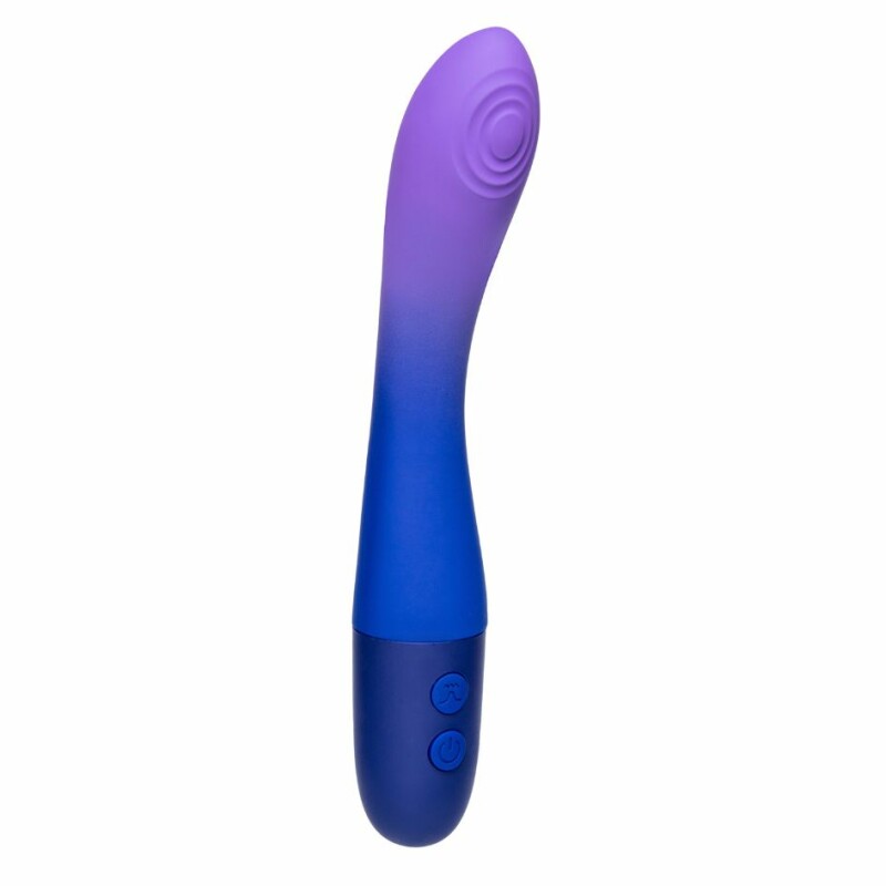 Вібратор з пульсатором Every Night Toys для точки G, фіолетовий, 20.1 х 3.1 см