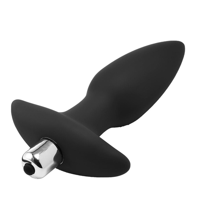 Анальна пробка Dreamtoys FantASSstic з віброкулею, чорна, 14 х 3.5 см - Зображення 6