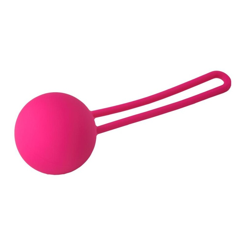 Вагінальна кулька Dreamtoys Kegel Ball, рожева, 12 х 3.5 см - Изображение 3