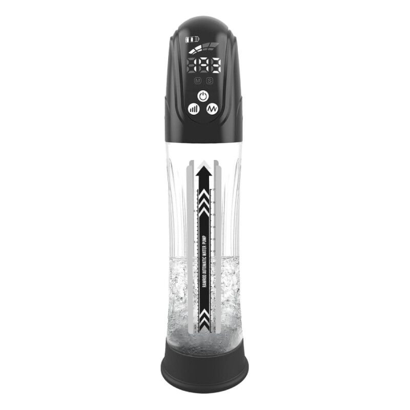 Гідропомпа для члена Dreamtoys Ramrod автоматична, прозора, 31.5 х 3.3 см