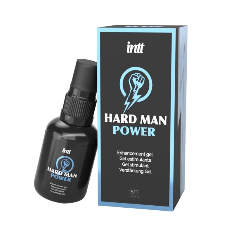 Стимулюючий гель Intt Hard Man Power для чоловіків, 15 мл - Зображення 1