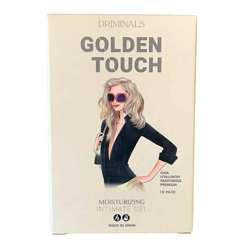 Пробник Лубрикант Driminals Golden Touch на водній основі, 4 мл - Изображение 1