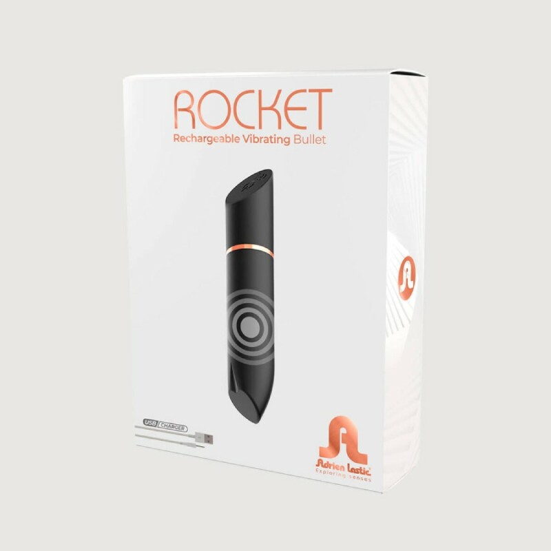 Вiброкуля Adrien Lastic Rocket чорна, 9 х 1.8 см - Зображення 1