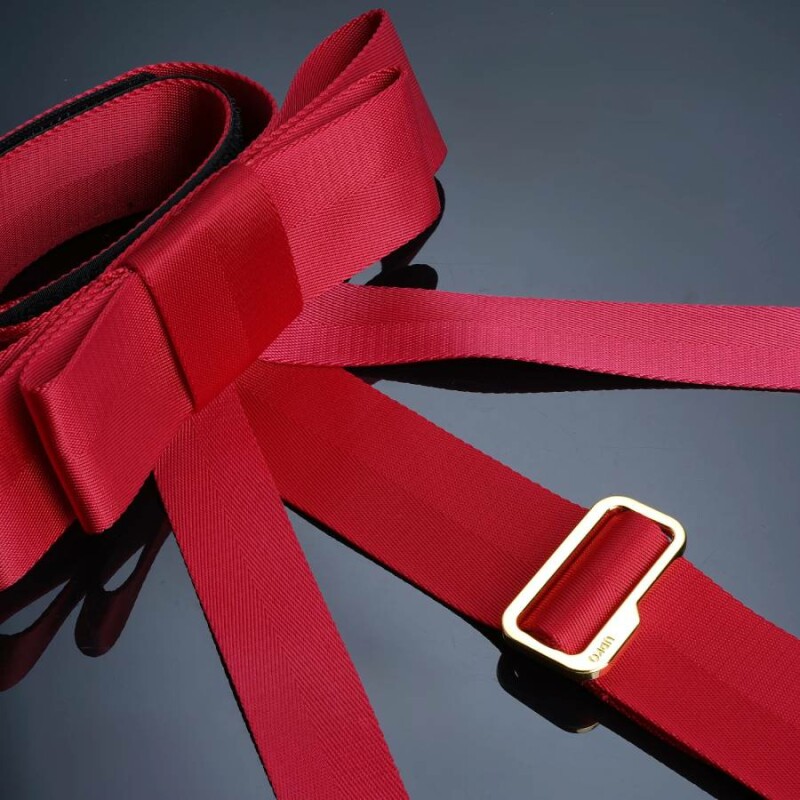 Система фіксації на кровать UPKO Bowknot Bed Restraint Straps з бантиками, червона - Изображение 1