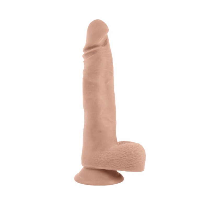 Фаломітатор реалістичний Chisa Dick Boy на присосці, бежевий, 22 х 4.4 см - Зображення 1