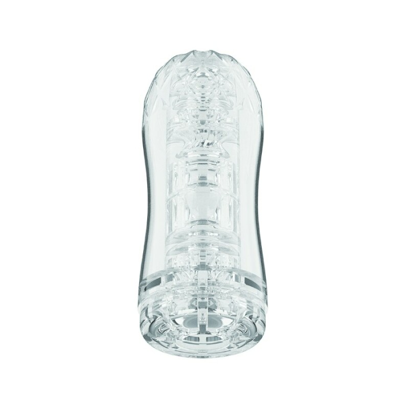 Мастурбатор Chisa Quickshot Portable Cup Peak прозорий, 17 х 7 см - Изображение 2